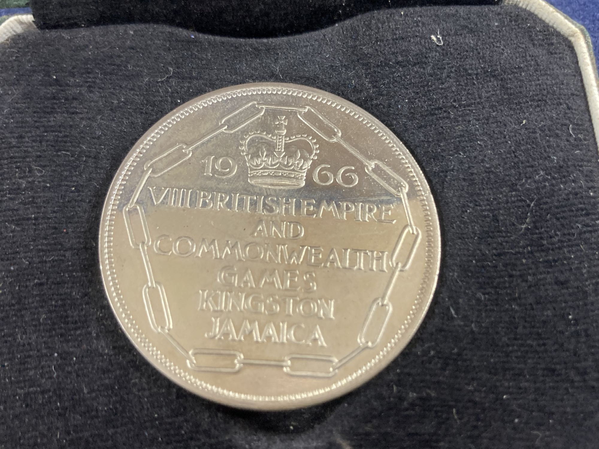 A Jamaican Commonwealth silver medal
